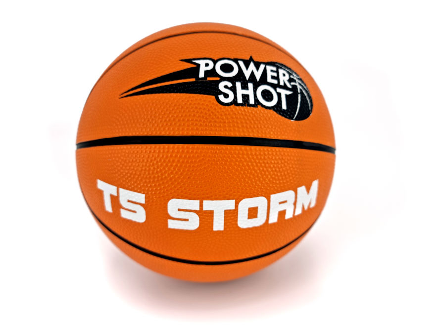 Ballon de basket Storm OU Soft Caoutchouc - T5 à T7