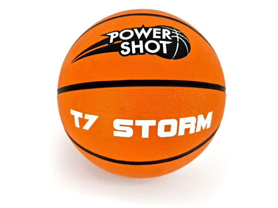 Ballon de basket Storm OU Soft Caoutchouc - T5 à T7