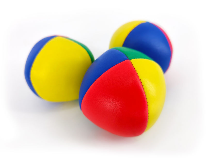 Balles de jonglage 77mm - lot de 3 au meilleur prix