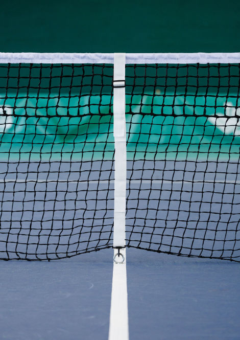 Régulateur de filet tennis (bande centrale) - Modèle au choix